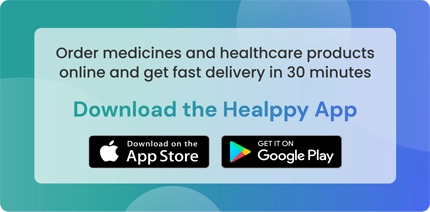 Download the Healppy app for medicines and healthcare products